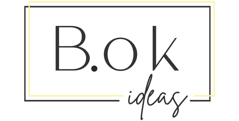 B.OKideas wellbeing inspired gifts footer logo